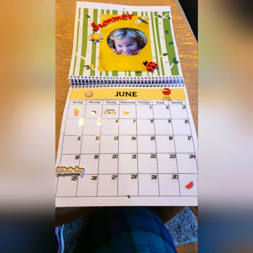 Pre-designed Calendar 2024- just add photos!!